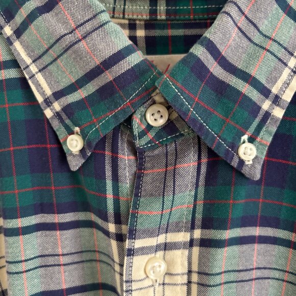 J.Crew Organic Plaid Button Down - Picture 3 of 9